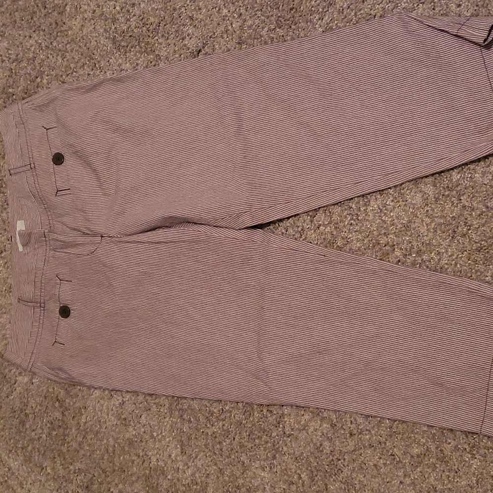 Cute Loft pinstripe capris.